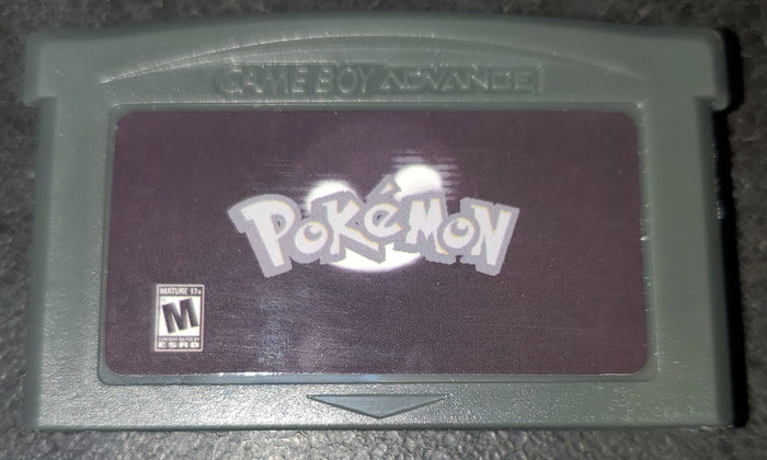 Pokemon Creepy Black GBA ROM Hack Video Game Custom Gameboy Advance by VintageVideoGameStore