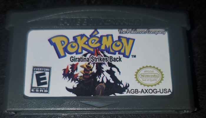 Pokemon Giratina Strikes Back GBA ROM Hack Video Game Boy Advance by VintageVideoGameStore
