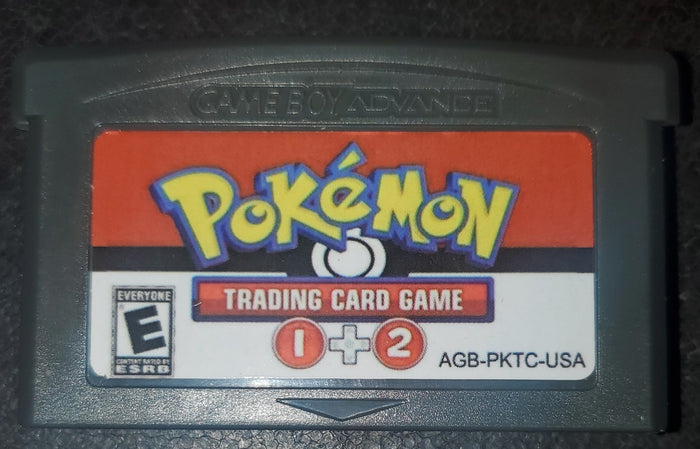 Pokemon Trading Card Game 1 + 2 GBA ROM Hack Video Game Boy Advance by VintageVideoGameStore