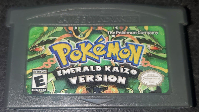 Pokemon Emerald Kaizo GBA ROM Hack Video Game Custom Gameboy Advance by VintageVideoGameStore