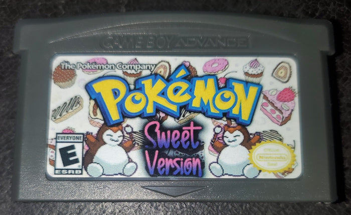 Pokemon Sweet Tooth GBA ROM Hack Video Game Custom Gameboy Advance by VintageVideoGameStore