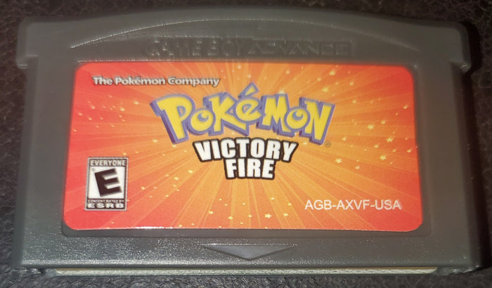 Pokemon Victory Fire GBA ROM Hack Video Game Custom Gameboy Advance by VintageVideoGameStore