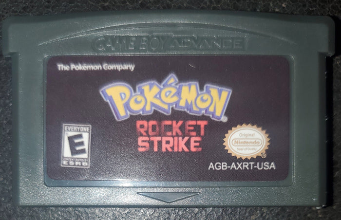 Pokemon Rocket Strike GBA ROM Hack Video Game Custom Gameboy Advance by VintageVideoGameStore