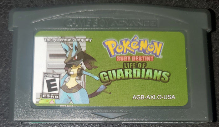 Pokemon Ruby Destiny Life of Guardians GBA ROM Hack Game Boy Advance by VintageVideoGameStore
