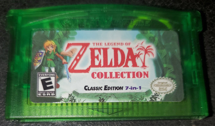 Legend of Zelda 7 in 1 Collection GBA Video Game Boy Advance Cartidge by VintageVideoGameStore