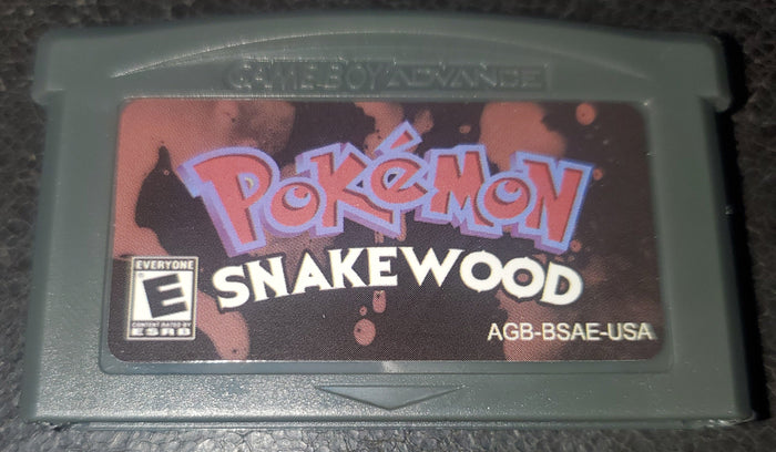 Pokemon Snakewood GBA ROM Hack Video Game Custom Gameboy Advance by VintageVideoGameStore