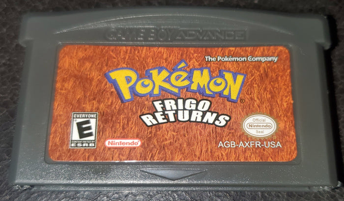 Pokemon Frigo Returns GBA ROM Hack Video Game Custom Gameboy Advance by VintageVideoGameStore