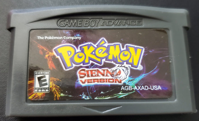 Pokemon Sienna GBA ROM Hack Video Game Custom Gameboy Advance by VintageVideoGameStore