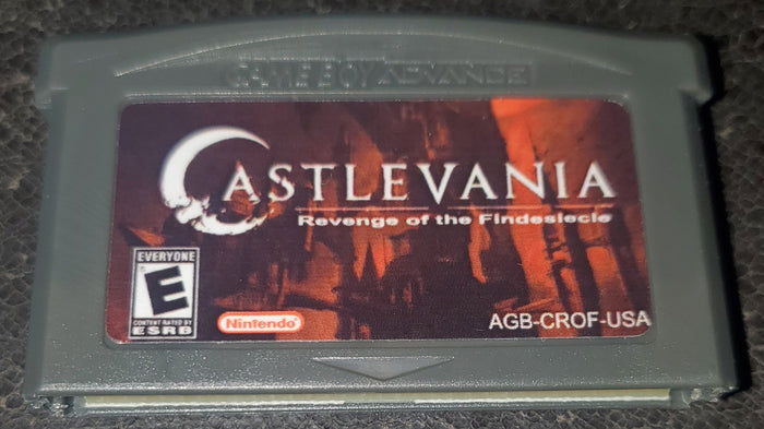 Castlevania Revenge of the Findeslecle GBA Video Game Boy Advance by VintageVideoGameStore