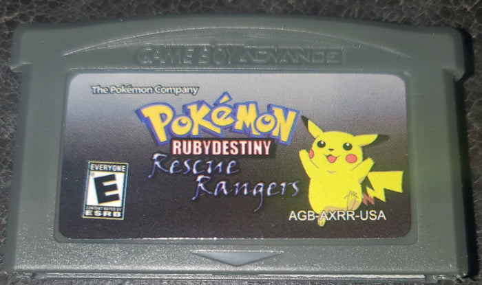 Pokemon Ruby Destiny Resuce Rangers GBA ROM Hack Game Boy Advance by VintageVideoGameStore
