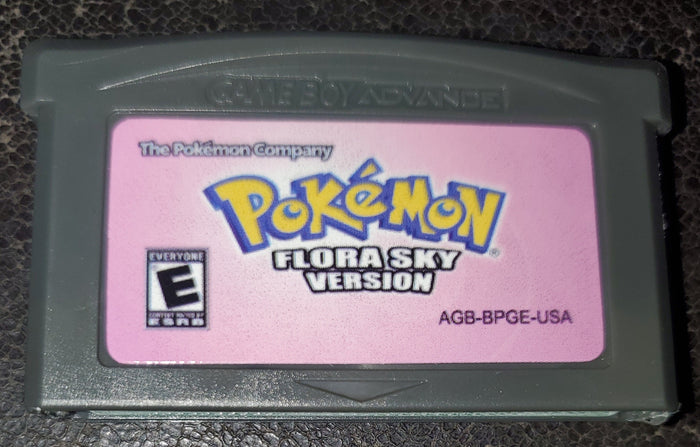 Pokemon Flora Sky GBA ROM Hack Video Game Custom Gameboy Advance by VintageVideoGameStore