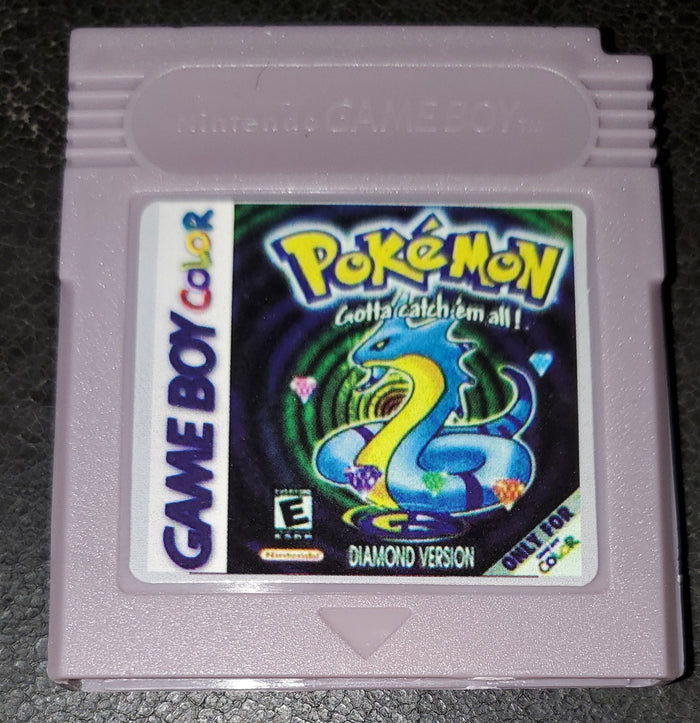 Pokemon Diamond GBC ROM Hack Video Game Custom Gameboy Color by VintageVideoGameStore