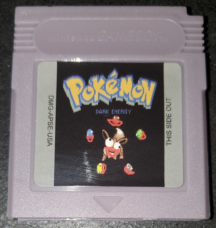 Pokemon Dark Energy GBC ROM Hack Video Game Custom Gameboy Color by VintageVideoGameStore