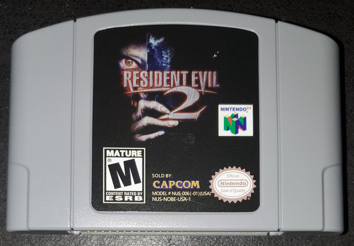 Resident Evil 2 Nintendo 64 N64 Video Game Cartridge 1999 by VintageVideoGameStore
