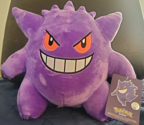 Pokemon Gengar Plush Soft Stuffed Doll Toys Cute 11 Inch Kids by VintageVideoGameStore
