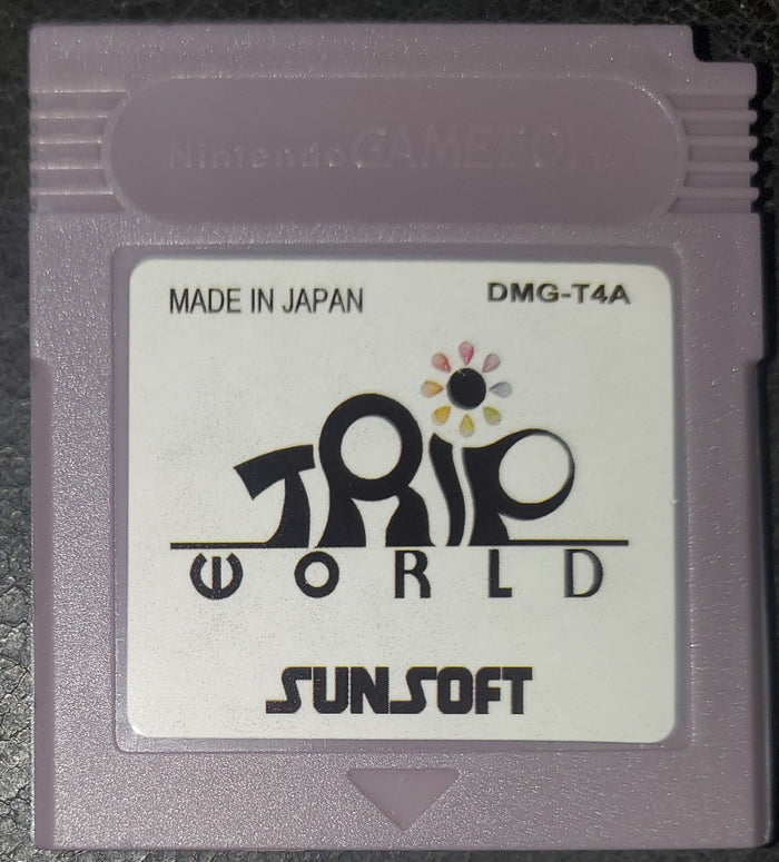 Trip World GB Video Game Catridge Gameboy 1992 by VintageVideoGameStore