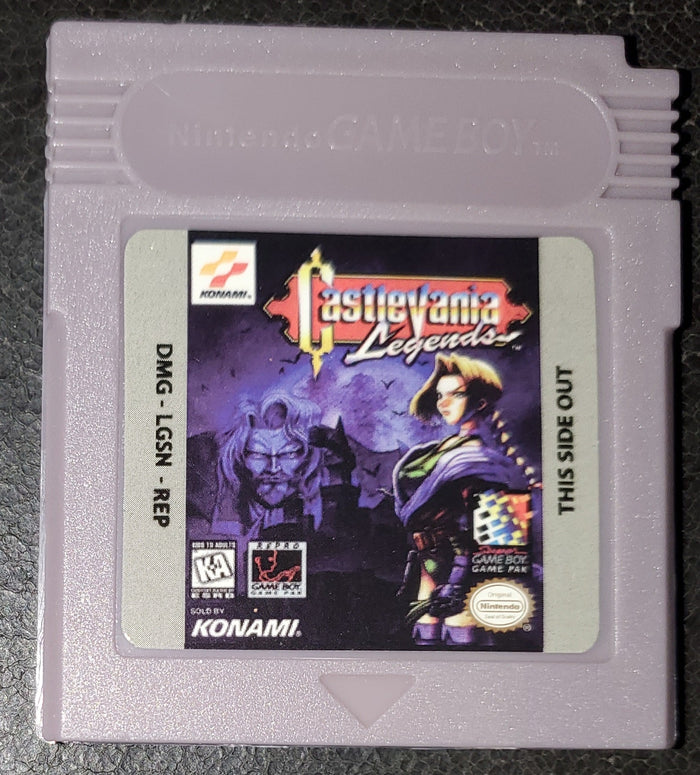 Castlevania Legends GB Video Game Catridge Gameboy 1997 by VintageVideoGameStore