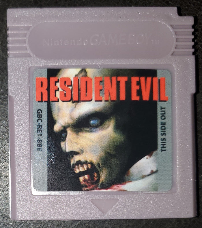 Resident Evil GBC Video Game Catridge Gameboy Color by VintageVideoGameStore