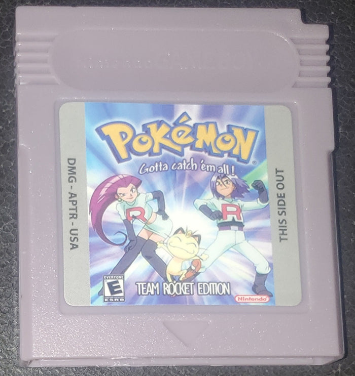 Pokemon Team Rocket Edition GBC ROM Hack Video Game Gameboy Color by VintageVideoGameStore