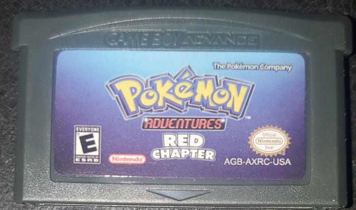 Pokemon Adventures Red Chapter GBA ROM Hack Video Game Boy Advance by VintageVideoGameStore
