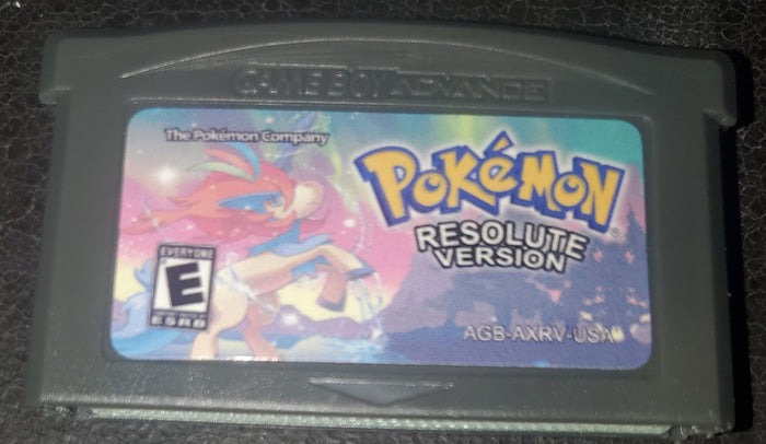Pokemon Resolute GBA ROM Hack Video Game Custom Gameboy Advance by VintageVideoGameStore