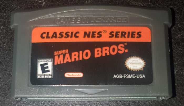 Classic NES Series Super Mario Bros GBA Video Game Boy Advance by VintageVideoGameStore