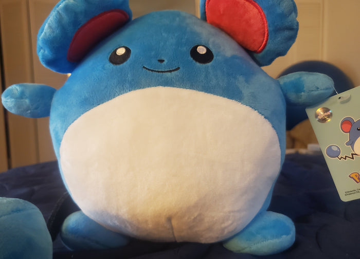 Pokemon Marril Plush Soft Stuffed Doll Toys Cute 10 Inch Kids by VintageVideoGameStore