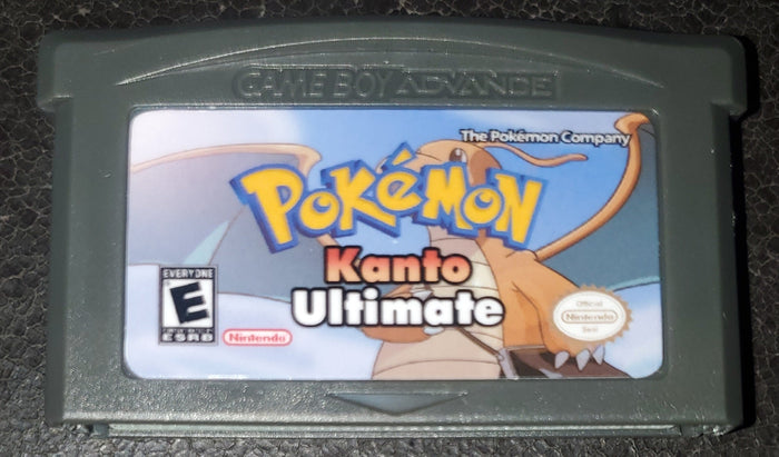 Pokemon Kanto Ultimate GBA ROM Hack Video Game Custom Gameboy Advance by VintageVideoGameStore