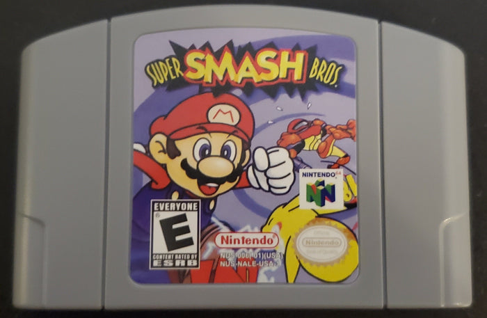 Super Smash Bros N64 Nintendo 64 Video Game Cartridge 1999 by VintageVideoGameStore