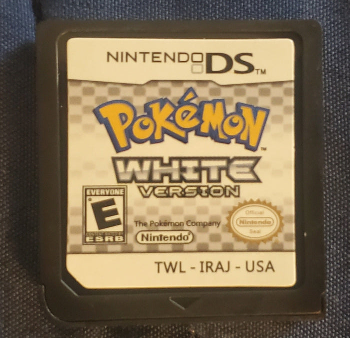 Pokemon White Version 1 NDS Video Game Cartridge Nintendo DS 2011 by VintageVideoGameStore