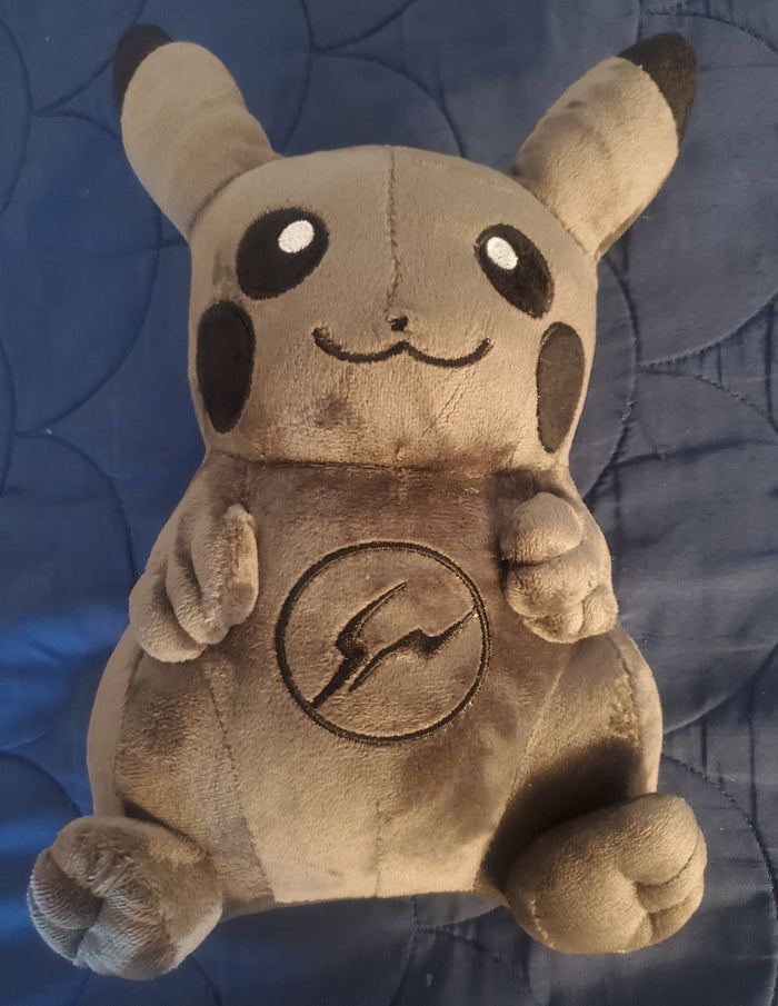 Pokemon Dark Pikachu Plush Soft Stuffed Doll Toys Cute 28 CM Kids by VintageVideoGameStore