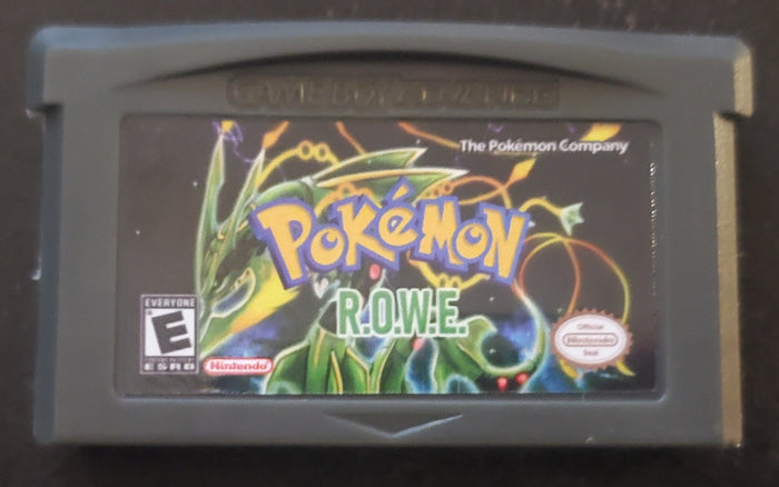Pokemon R.O.W.E GBA Custom Pokemon ROM Hack Video Game Boy Advance by VintageVideoGameStore