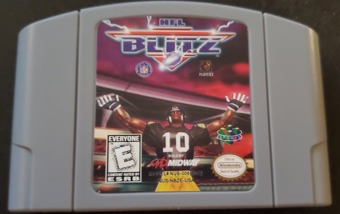 NFL Blitz N64 Nintendo 64 Video Game Cartridge 1998 by VintageVideoGameStore