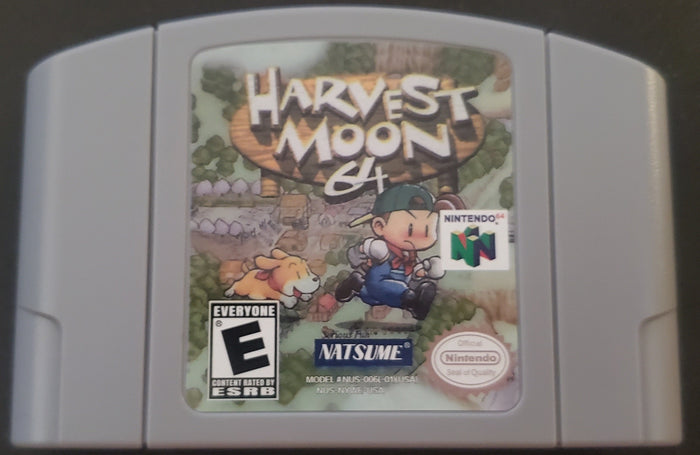 Harvest Moon 64 N64 Nintendo 64 Video Game Cartridge 1999 by VintageVideoGameStore