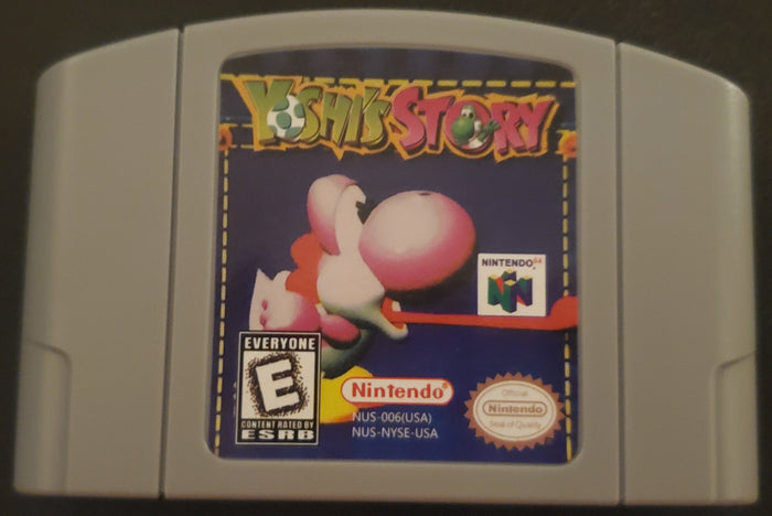 Yoshi's Story N64 Nintendo 64 Video Game Cartridge 1998 by VintageVideoGameStore