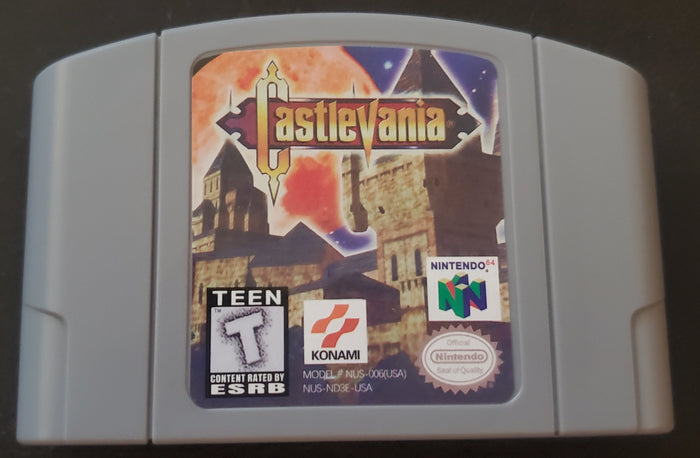 Castlevania N64 Nintendo 64 Video Game Cartridge 1999 by VintageVideoGameStore