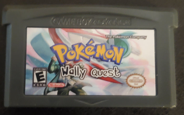 Pokemon Wally Quest GBA Pokemon ROM Hack Video Game Boy Advance by VintageVideoGameStore