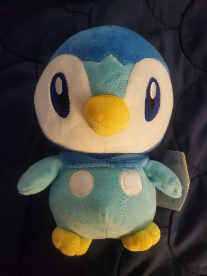 Pokemon Piplup Plush Soft Stuffed Doll Toys Cute Kids Toy 9 Inch by VintageVideoGameStore