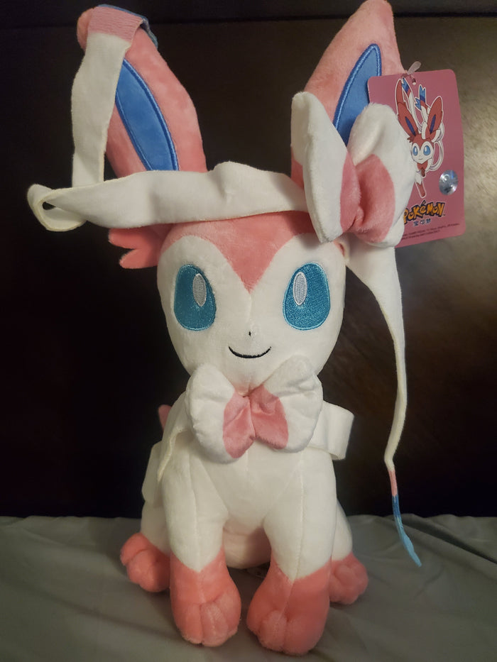 Pokemon Sylveon Plush Soft Stuffed Doll Toys Cute Kids Toy 13 Inch by VintageVideoGameStore