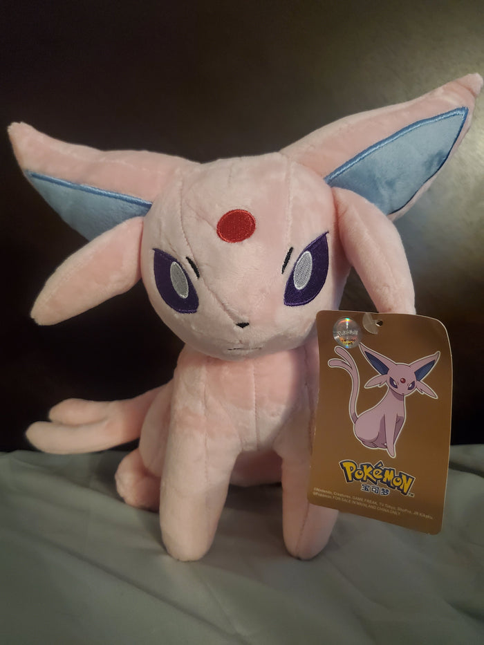Pokemon Espeon Plush Soft Stuffed Doll Kids Toy 9 Inch by VintageVideoGameStore