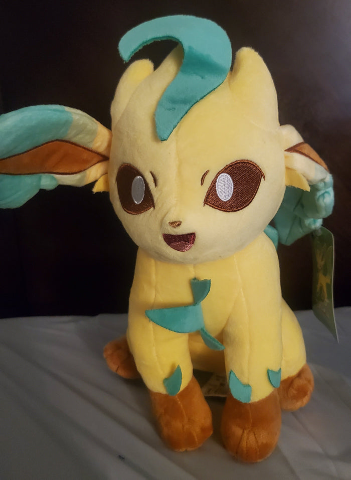 Pokemon Leafeon Plush Soft Stuffed Doll Toys Cute Collectible Kids Toy 11 Inch by VintageVideoGameStore