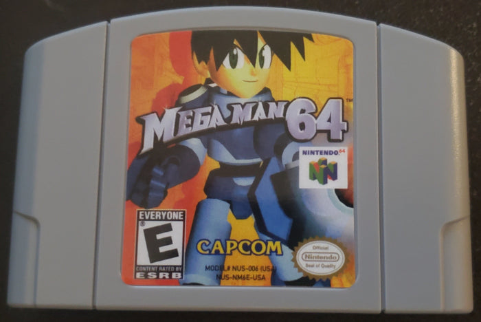Mega Man 64 N64 Nintendo 64 Video Game Cartridge 2001 by VintageVideoGameStore