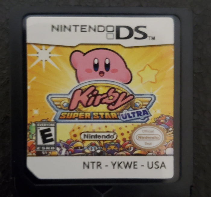 Kirby Super Star Ultra NDS Video Game Cartridge Nintendo DS 2008 by VintageVideoGameStore