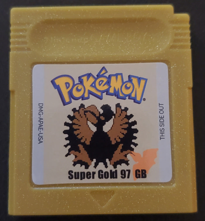 Pokemon Super Gold 97 GBC ROM Hack Video Game Boy Color by VintageVideoGameStore