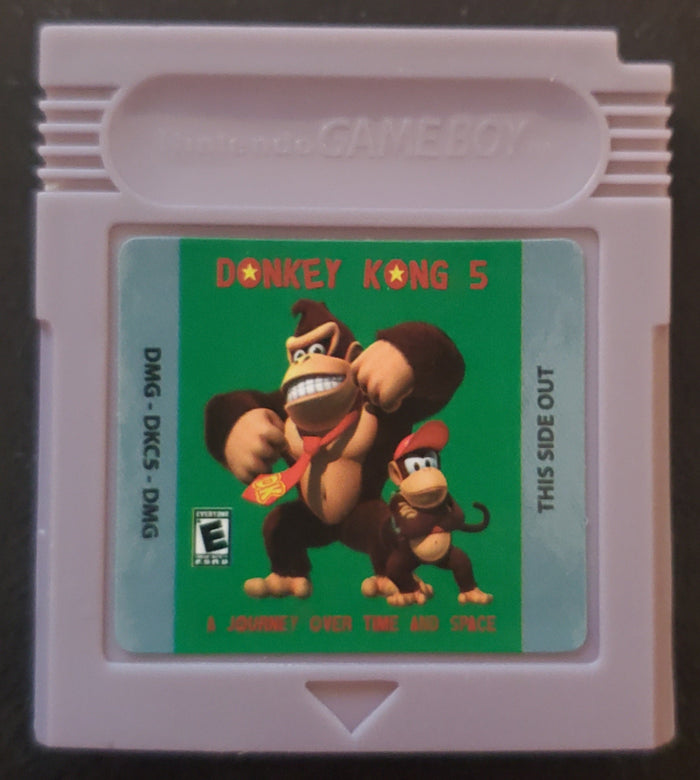 Donkey Kong 5 A Journey Over Time and Space Video Game Boy Color GBC by VintageVideoGameStore