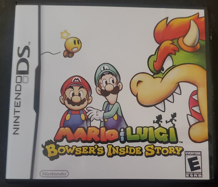 Mario and Luigi Bowser's Inside Story Video Game Nintendo DS 2009 by VintageVideoGameStore