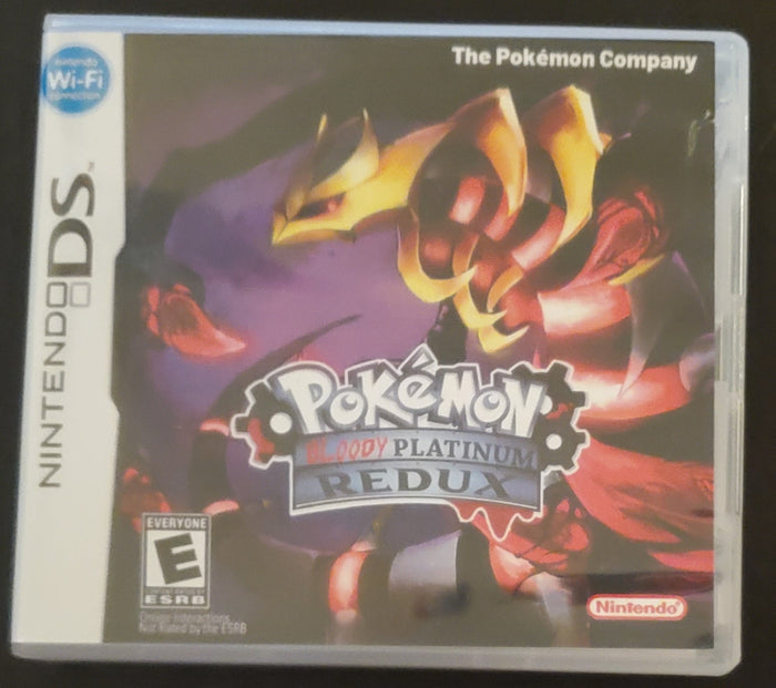 Pokemon Bloody Platinum Redux NDS Video Game Nintendo DS with Box by VintageVideoGameStore