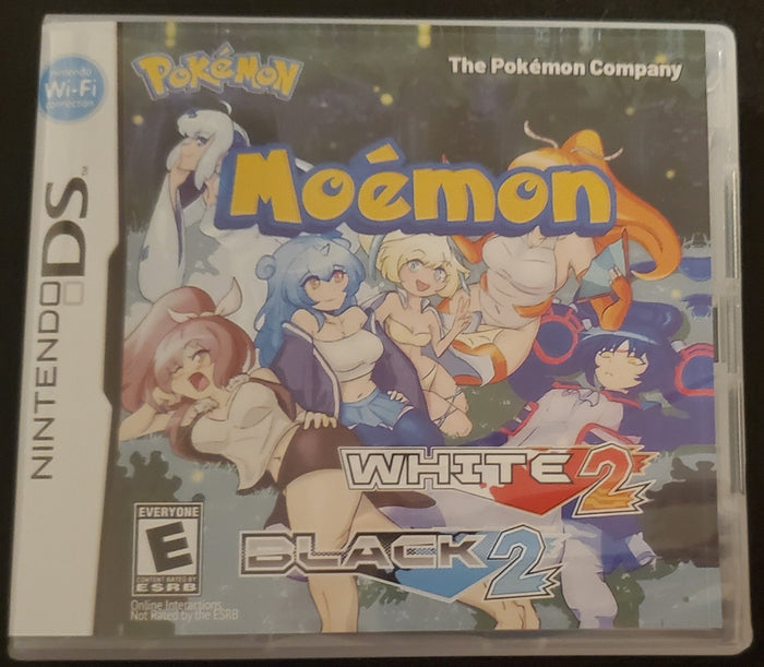 Pokemon Moemon Black and White 2 NDS Video Game Nintendo DS with Box by VintageVideoGameStore