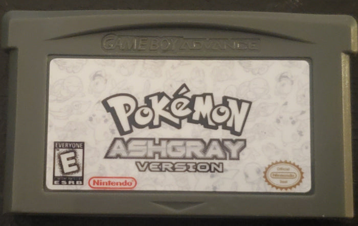 Pokemon AshGray GBA ROM Hack Video Game Custom Gameboy Advance by VintageVideoGameStore