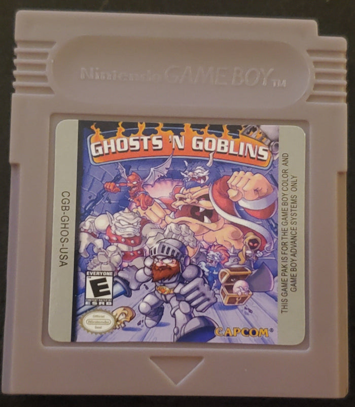 Ghosts N Goblins GBC Video Game Catridge Gameboy Color 2000 by VintageVideoGameStore
